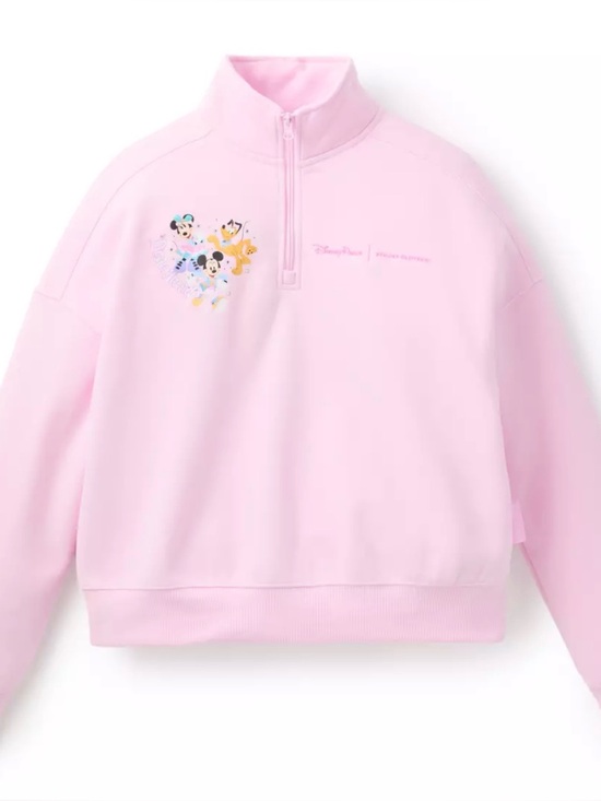 Disney Tops - NEW Disney Parks Stoney Clover Lane Disneyland Quarter Zip Sweatshirt